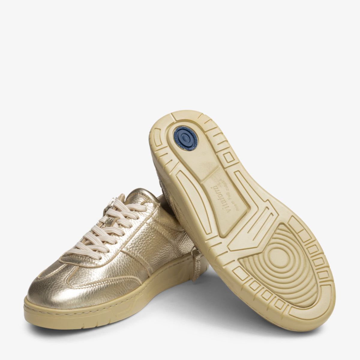 VITAFORM Sneaker Hirschleder Moléson in Gold – Ansicht 2