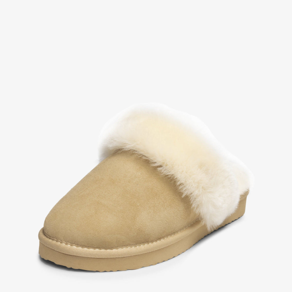 VITAFORM Hausschuh Doubleface Arosa in Beige – Produktbild