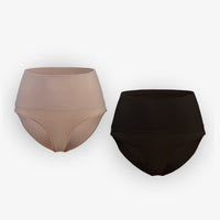 Shapewear Bauchweg Power Maxi-Slip – 2er Set