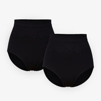 Shapewear Komfort Maxi-Slip – 2er Set Schwarz