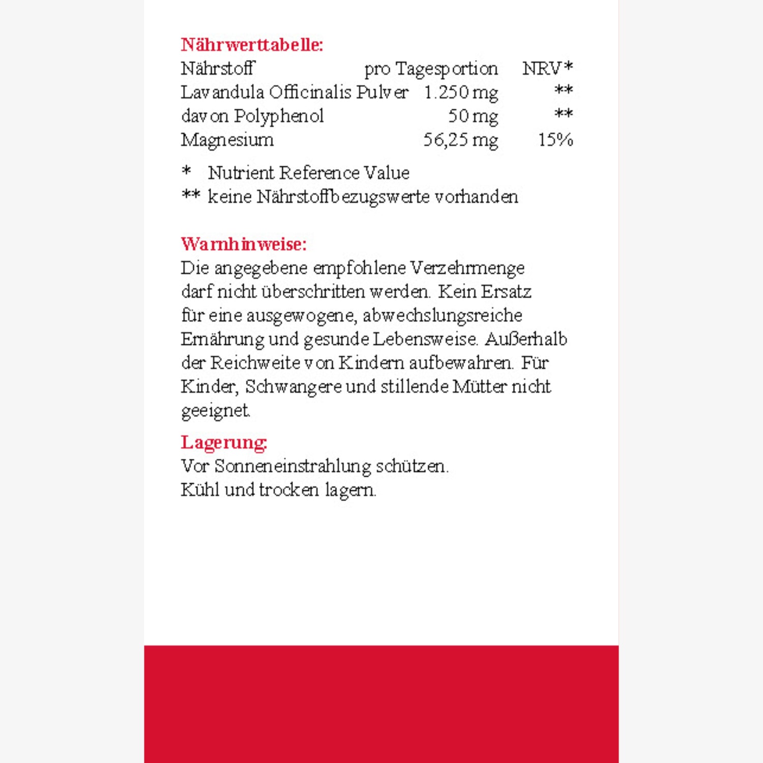 ENTSPANNUNG
