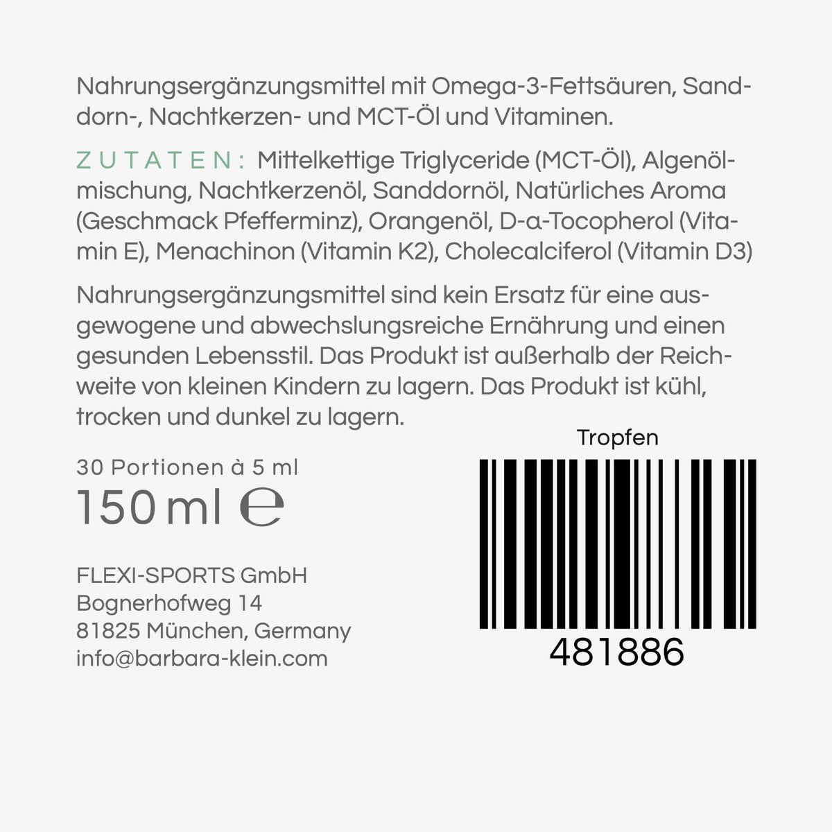 Élixir Doré 150 ml