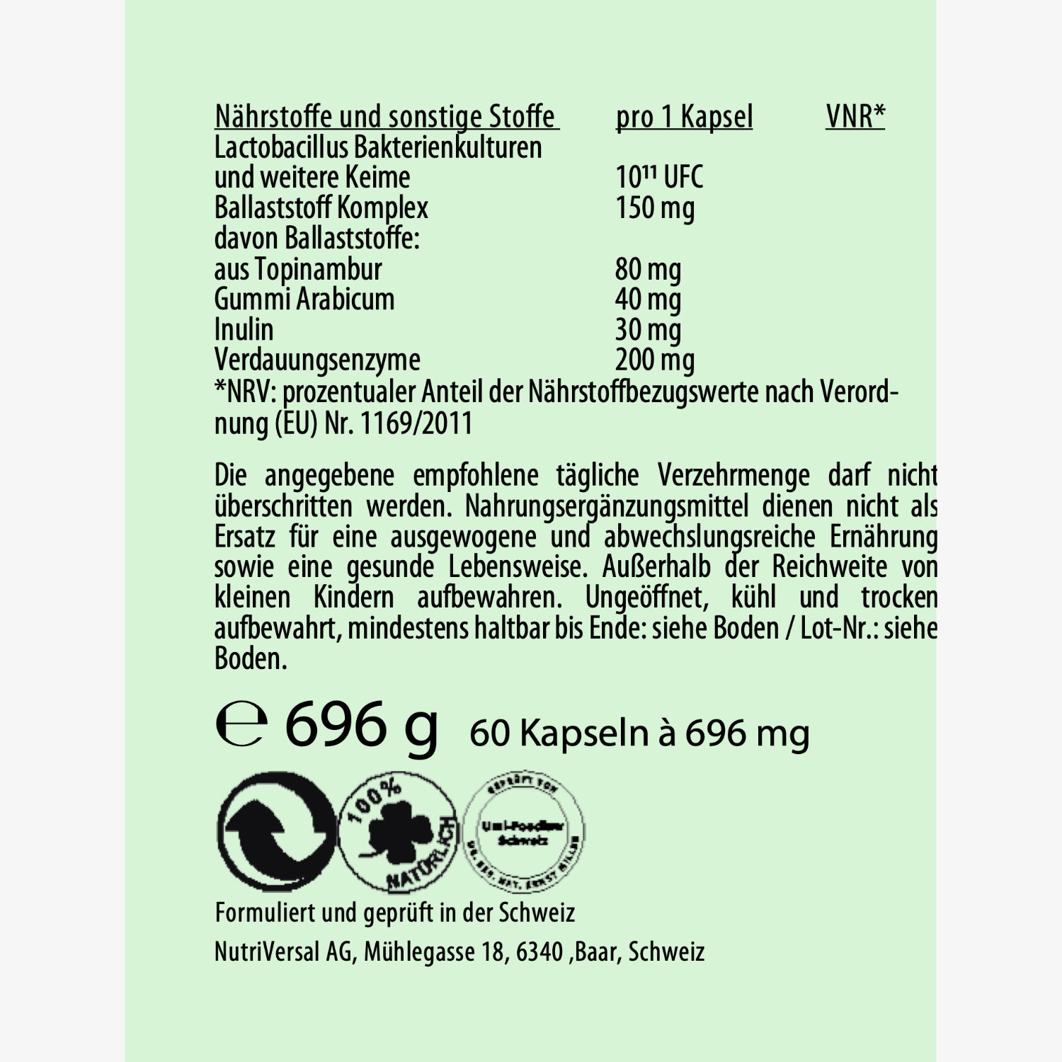 Microbiom Complex – 60 Kapseln