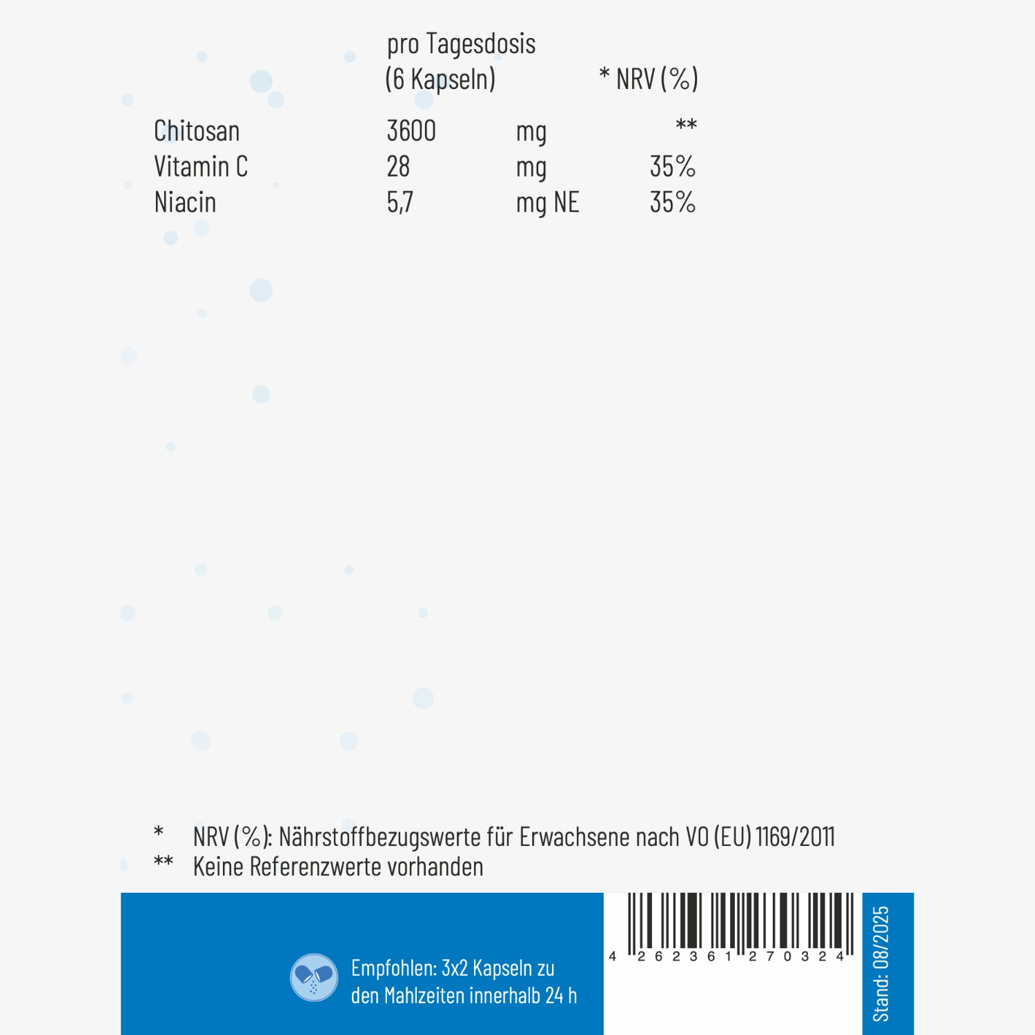 Cholesterin – 180 Kapseln