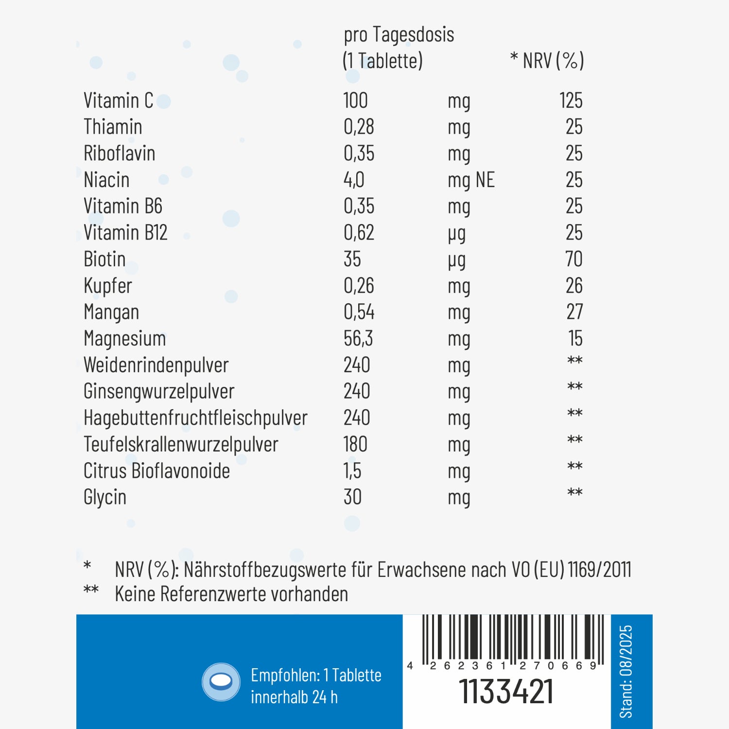 NERVENSYSTEM – 90 Tabletten