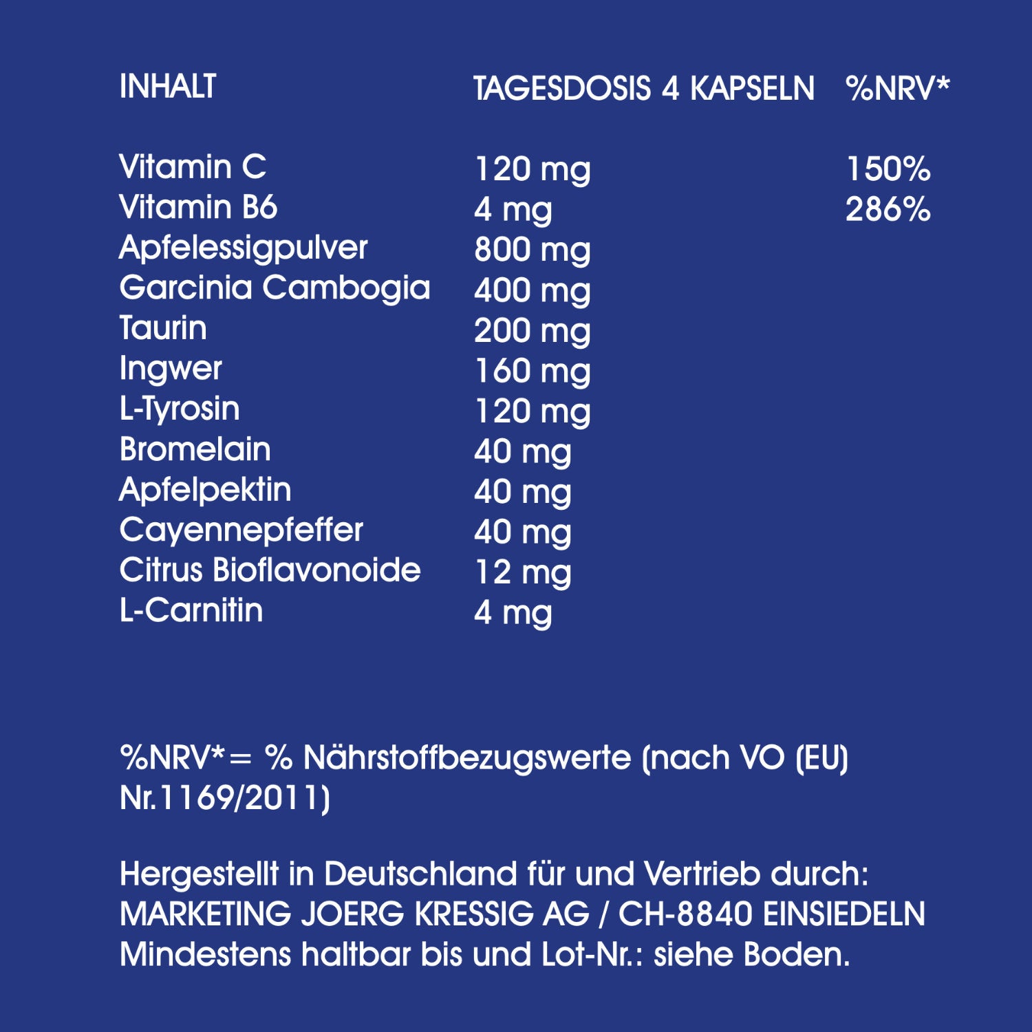 Night Slim – 120 gélules