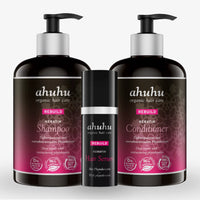 KERATIN Rebuild Haarpflege-Set – Shampoo, Conditioner & Serum – 3-teilig