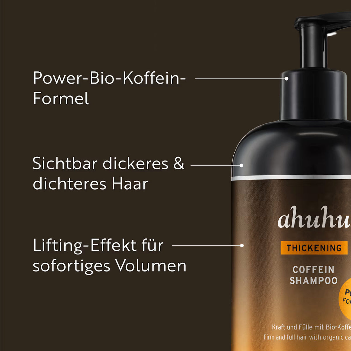 THICKENING COFFEIN Shampoo Power Formula 250 ml