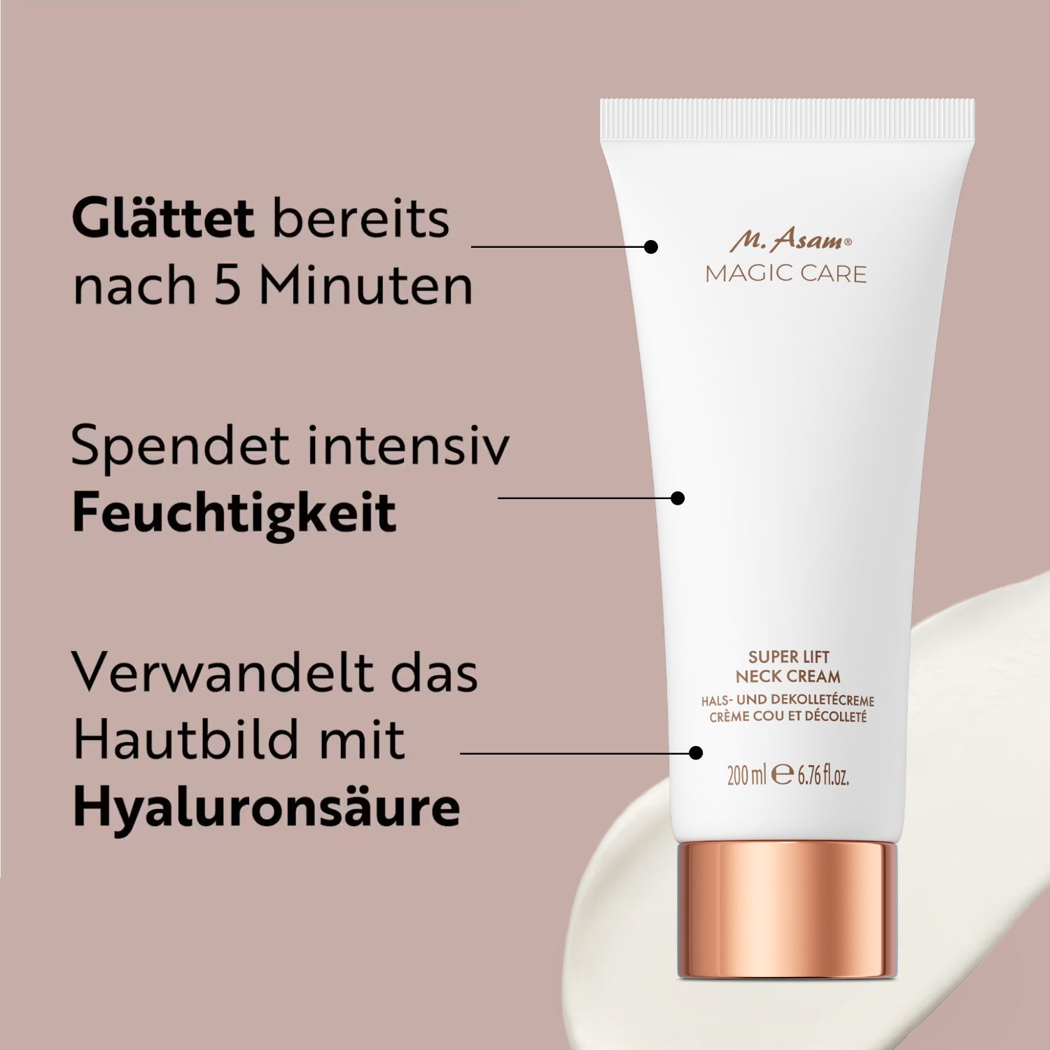 Magic Care Super Lift Neck Cream – 200 ml Sondergrösse
