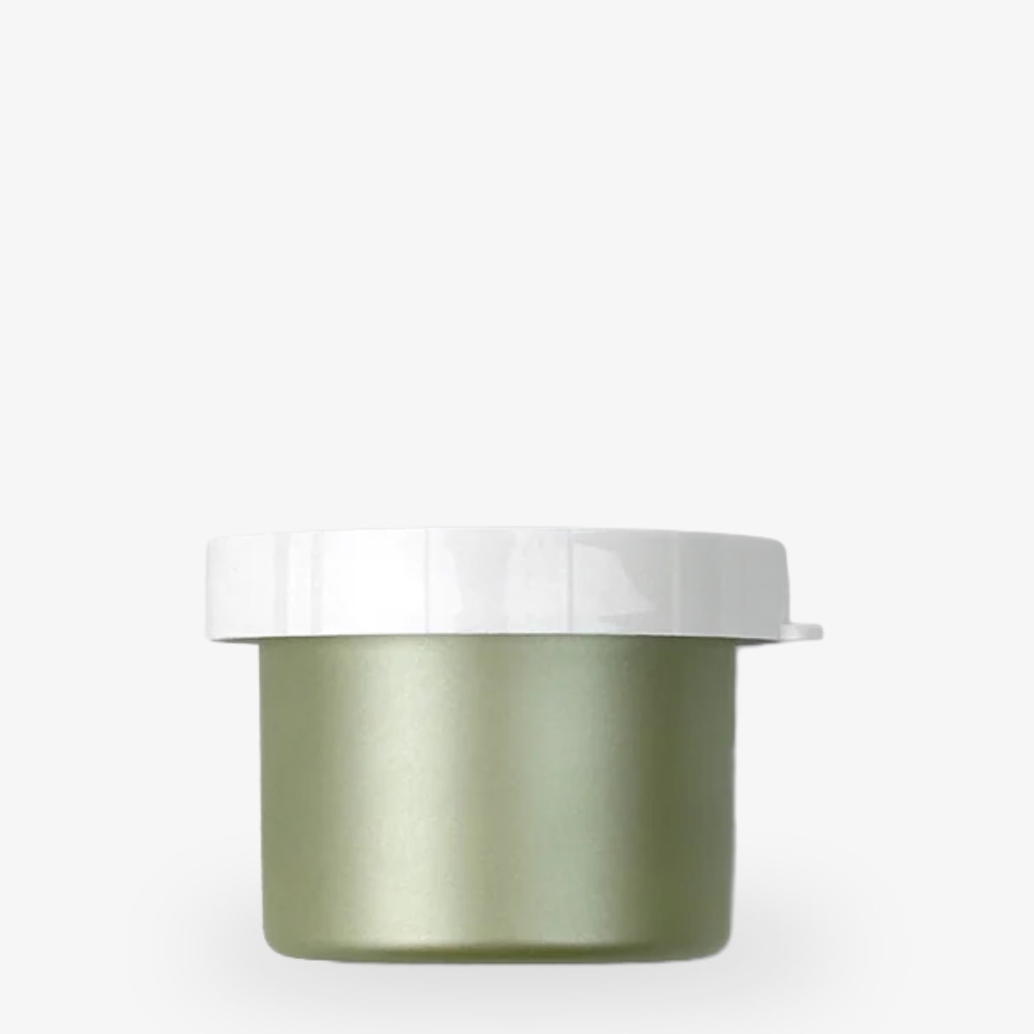 Refill Collagen Vegan Tagescreme - 50 ml in grünem Tiegel mit weißem Deckel, ideal für tägliche Gesichtspflege.