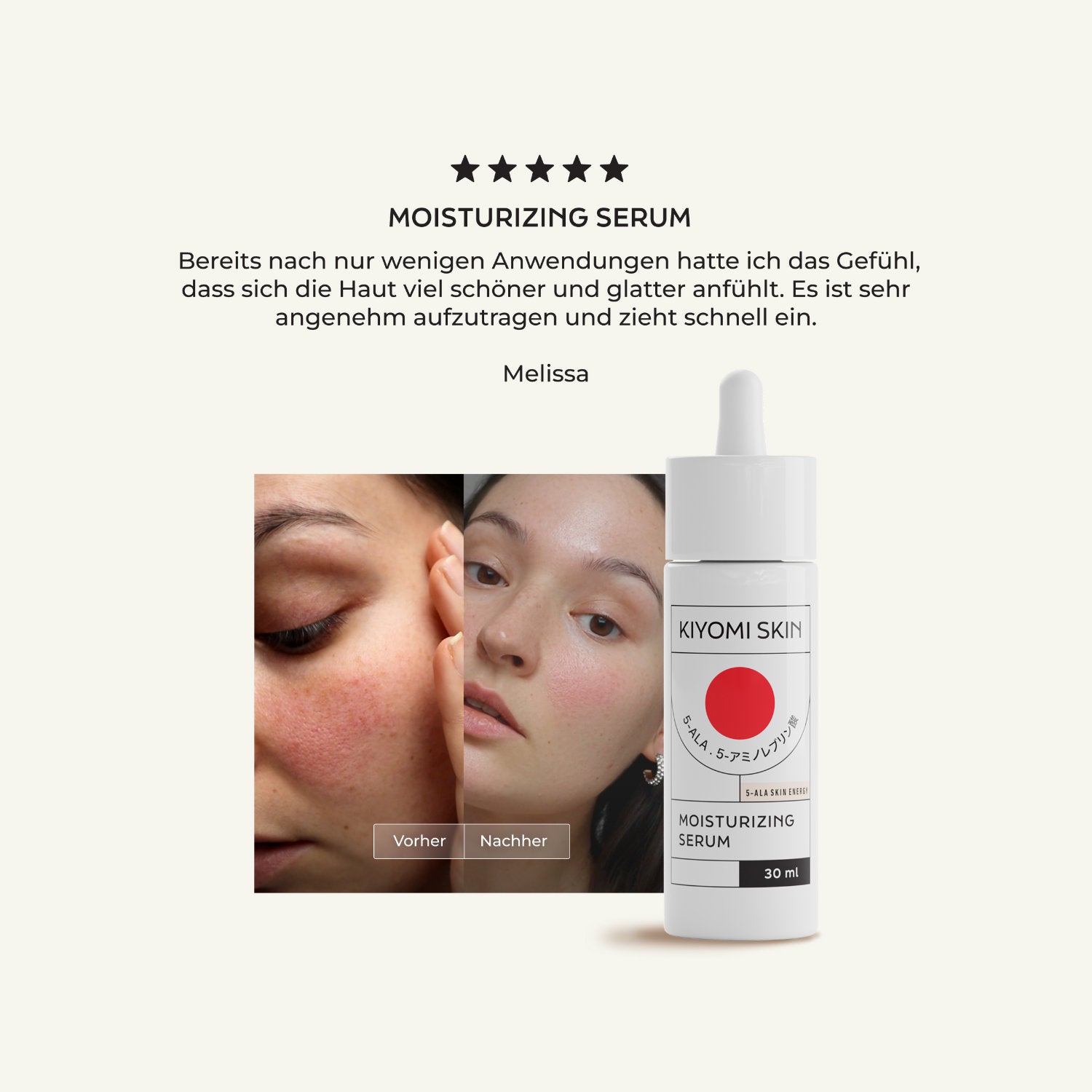 Moisturizing Serum – Hydratisierend - 30 ml
