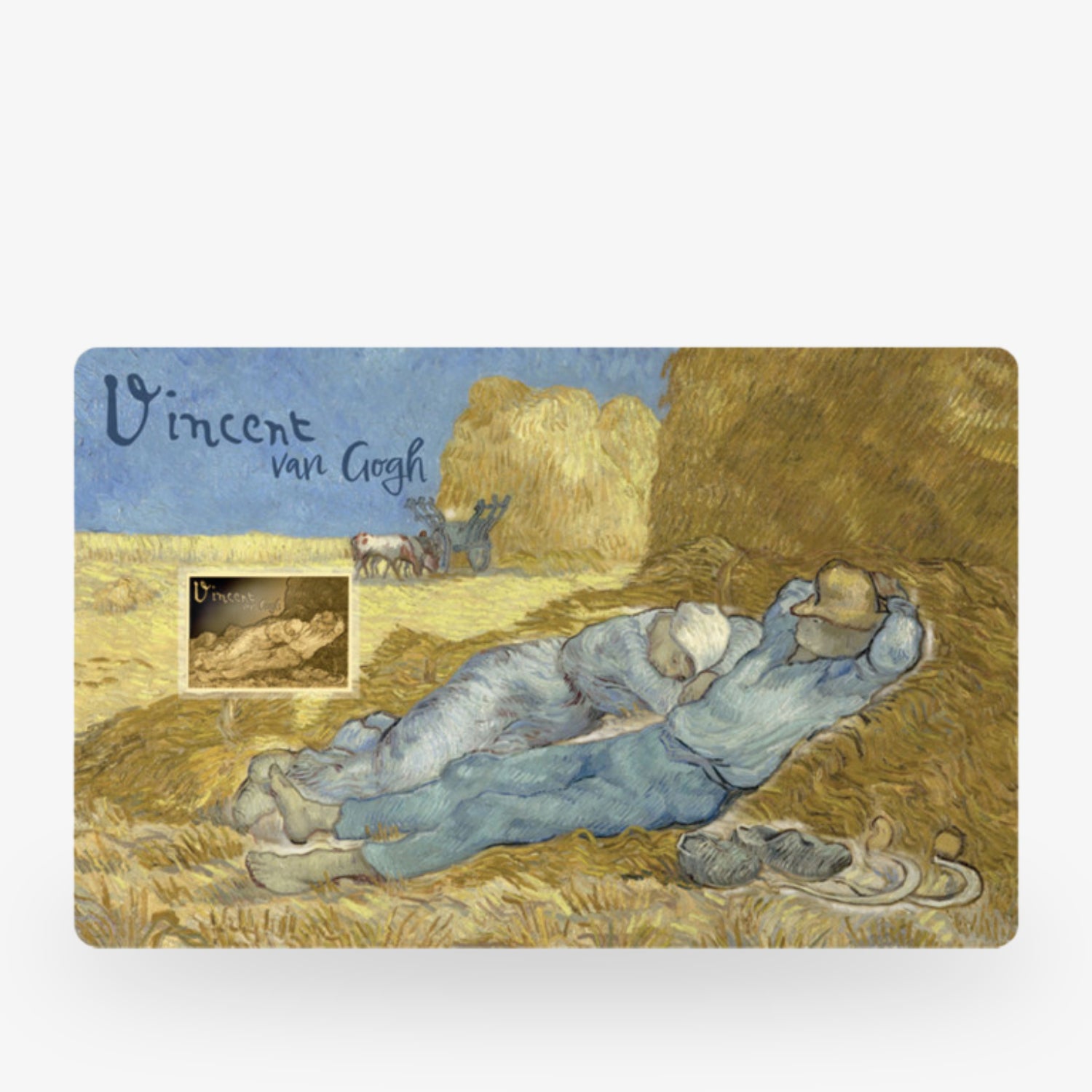 Coincard Vincent van Gogh – II – Die Siesta