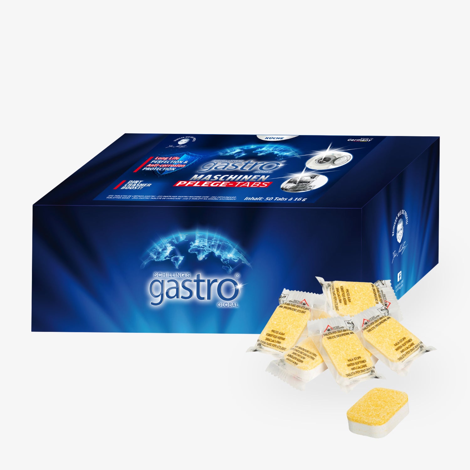 Maschinenpflegetabs – 50 Stück