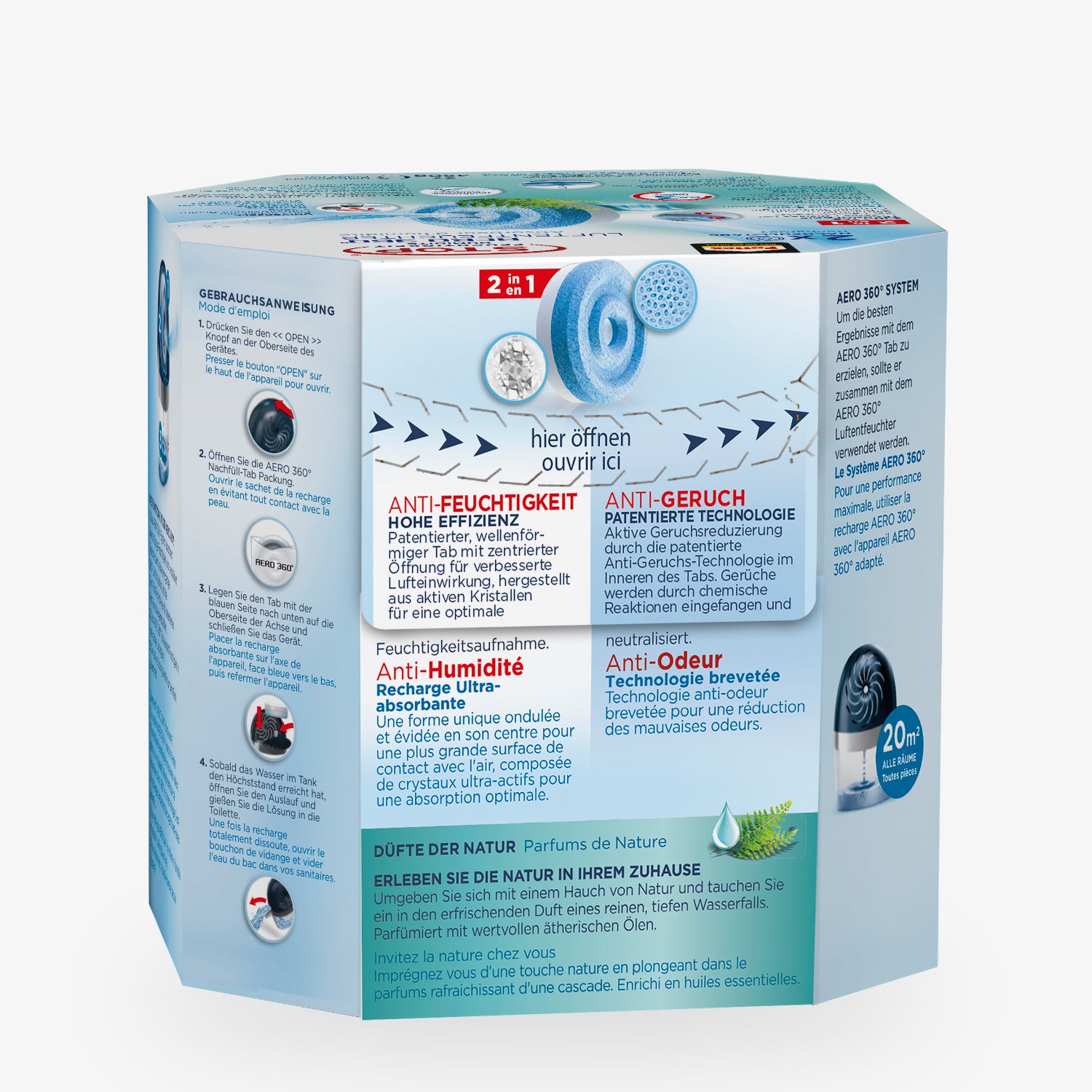 AERO 360° Nachfüll-Tabs für Luftentfeuchter