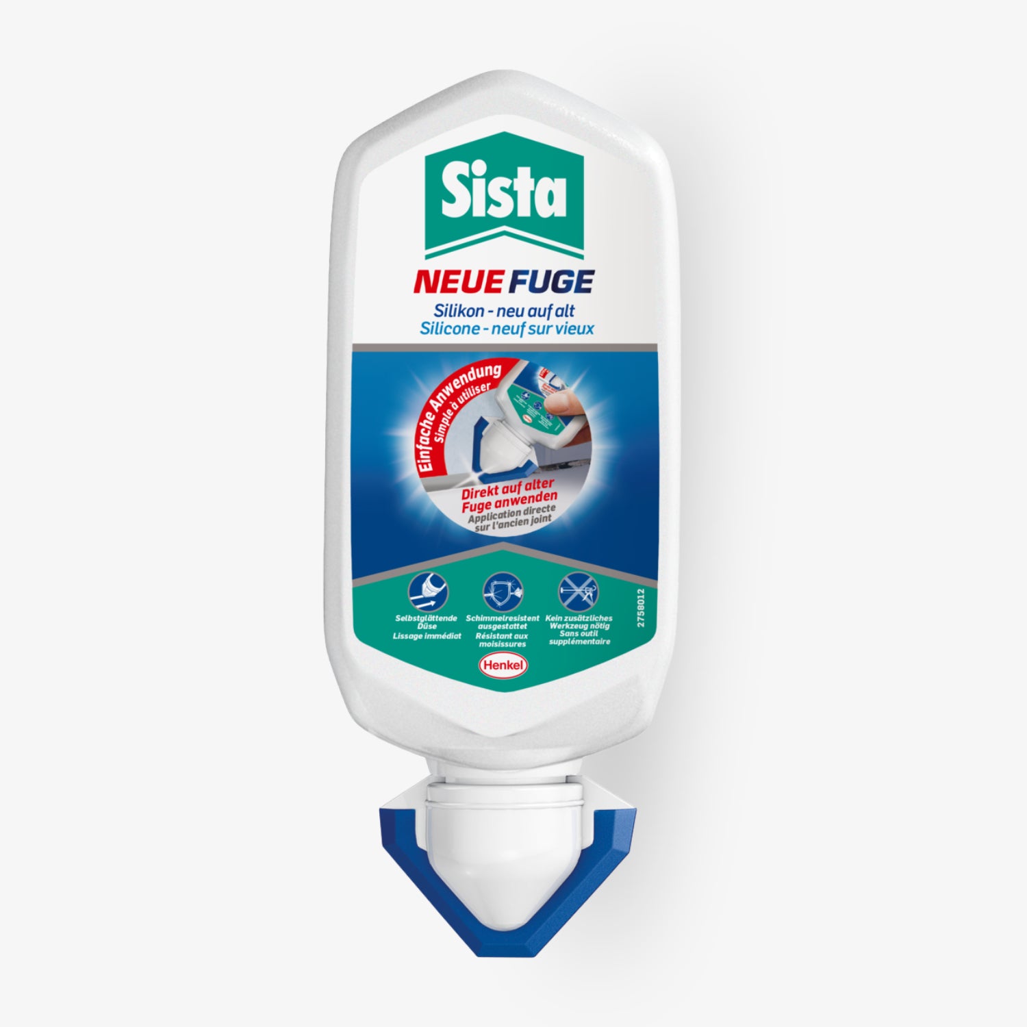 Sista «Neue Fuge» Silikon – einfache Fugenerneuerung ohne Werkzeug