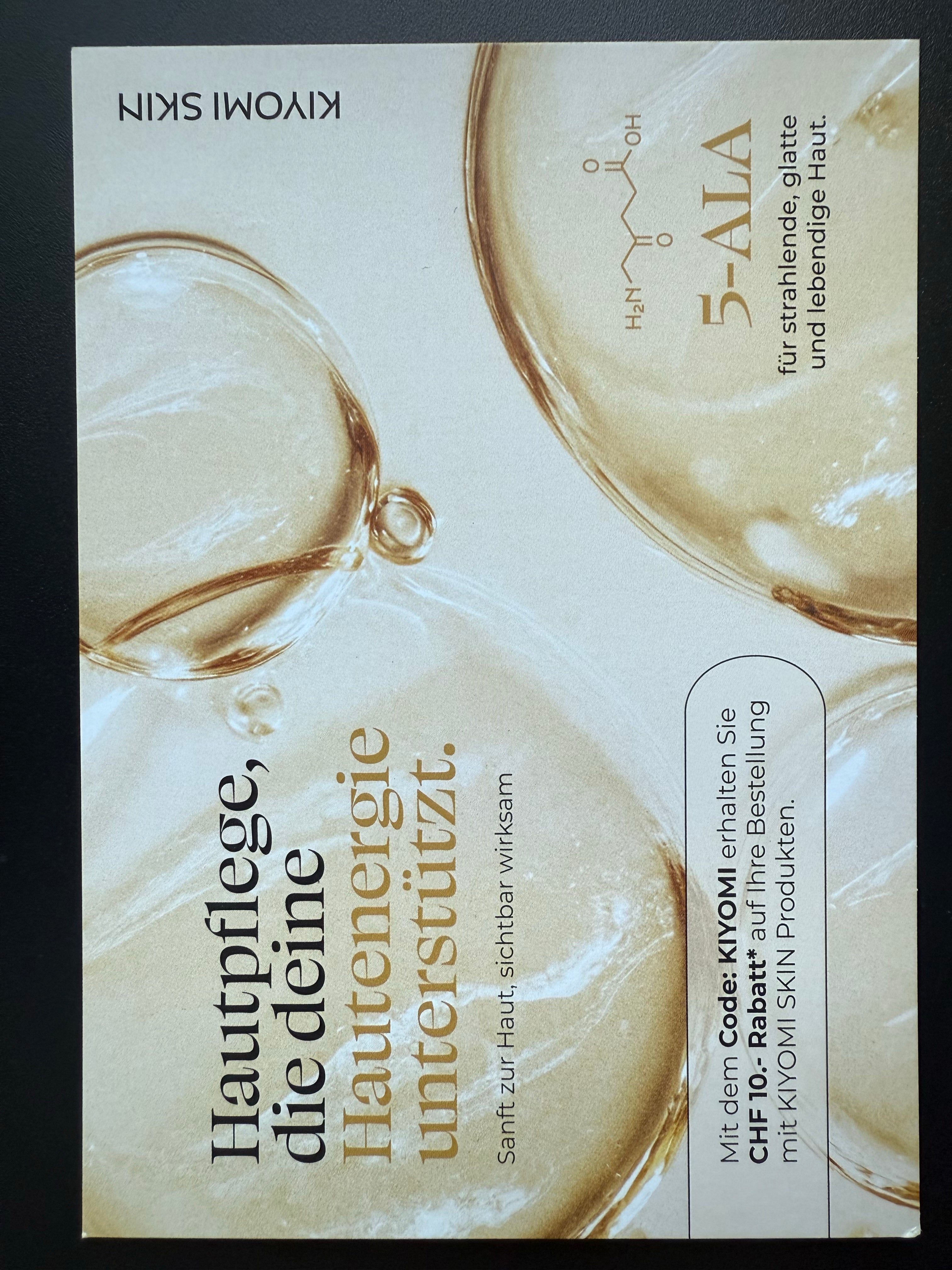 Kiyomi Skin Branding Flyer 2026