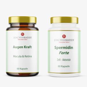 Augen Kraft & Spermidin Forte-Set – 2-teilig